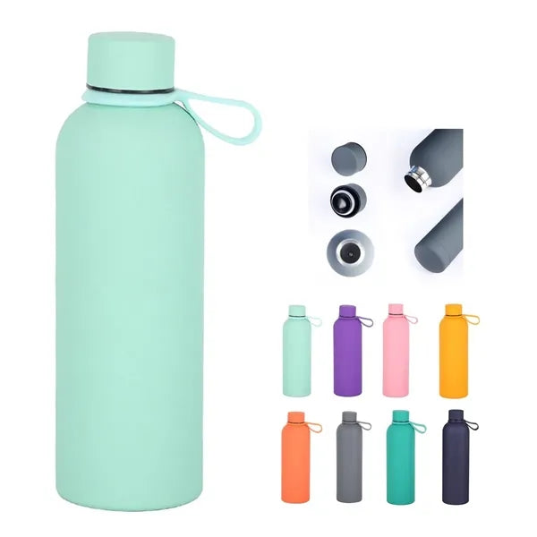 33 Oz Portable Frosted Water Bottle