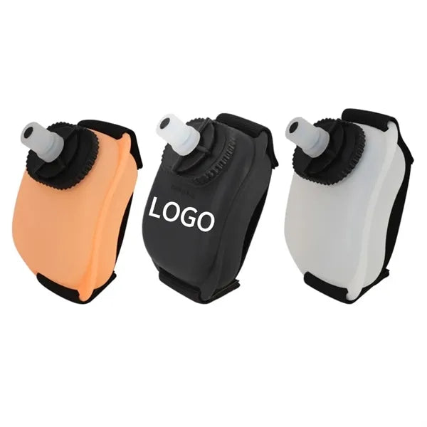 200ML Silicone Portable Wrist Sports Water Bottle