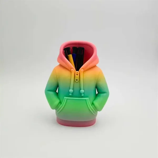 3D-printed Hoodie Style Pen holder with Customization