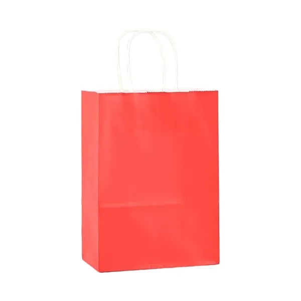 Kraft Paper Bags Custom Logo Food Takeaway