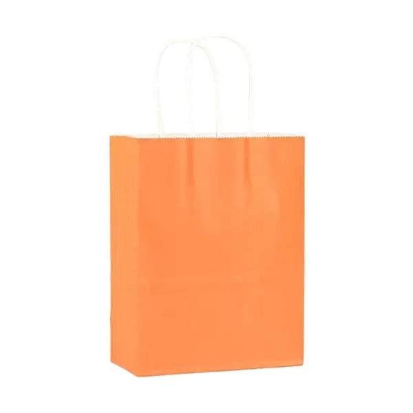 Kraft Paper Bags Custom Logo Food Takeaway