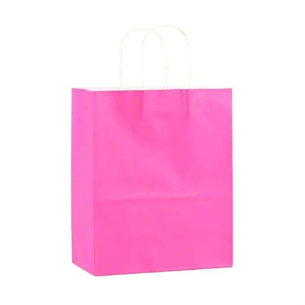 Kraft Paper Bags Custom Logo Food Takeaway