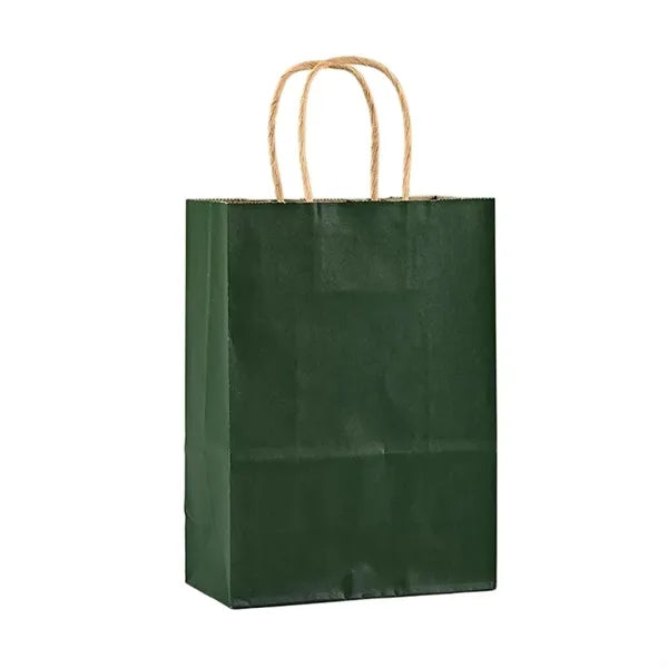 Kraft Paper Bags Custom Logo Food Takeaway