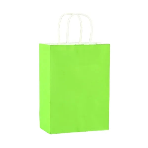 Kraft Paper Bags Custom Logo Food Takeaway