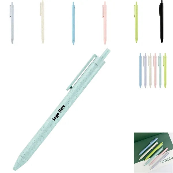 Recyclable Wheat Straw Ballpoint Pen