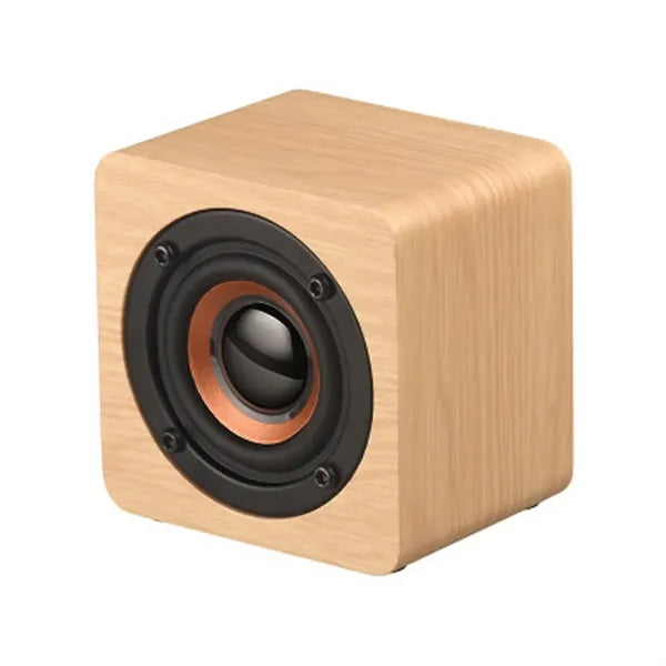 Classic Square Wooden Wireless Speaker