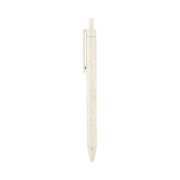 Eco-Friendly Wheat Straw Retractable Ballpoint