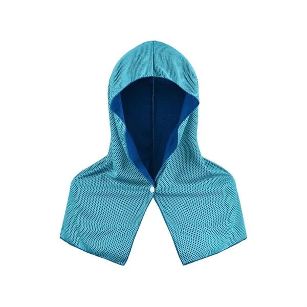 Cooling Hooded Towel Custom Logo UV Protection Outdoor Tow