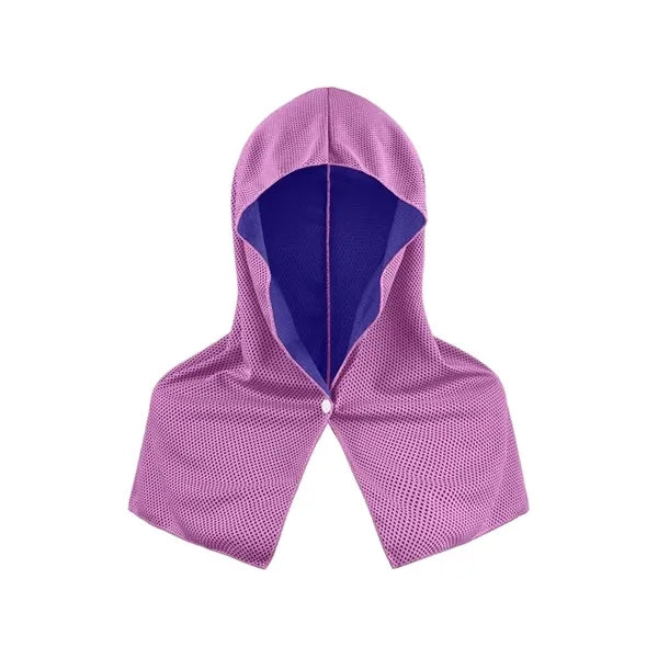 Cooling Hooded Towel Custom Logo UV Protection Outdoor Tow
