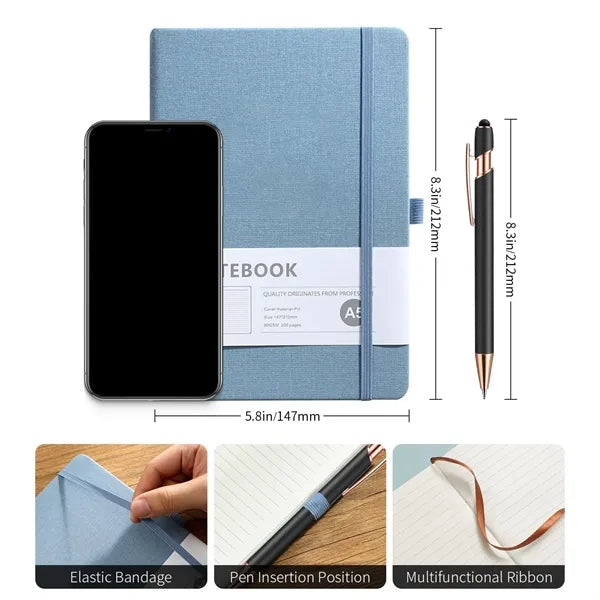 A5 Notebook With Pen