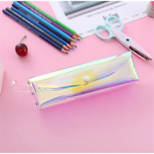 Transparent Laser Pen Cute Large Capacity Stationery Case