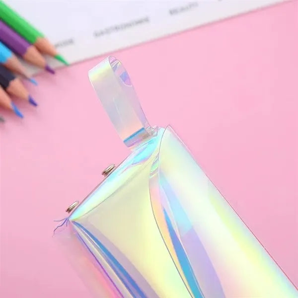Transparent Laser Pen Cute Large Capacity Stationery Case