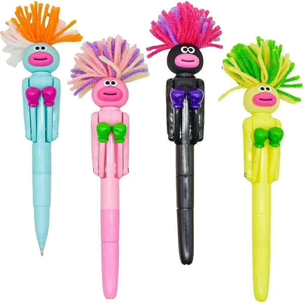 Mop Head Boxing Ballpoint Pens