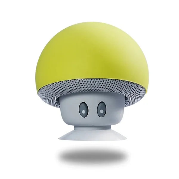Mini Mushroom Bluetooth Wireless Speaker Suction Cup