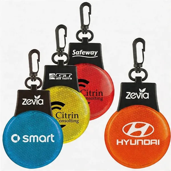 LED Glowing Keychain Safety Light