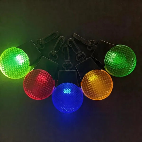 LED Glowing Keychain Safety Light