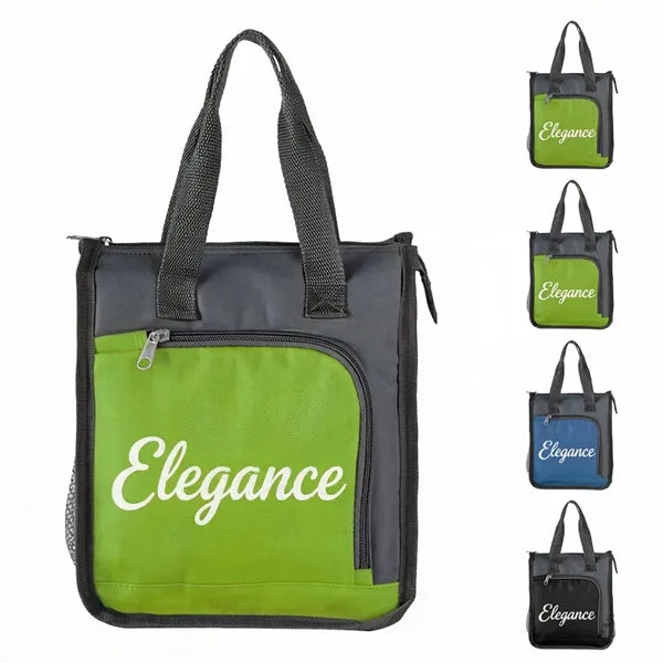 Portable Oxford Lunch Cooler Bag, Insulated Tote for Work &