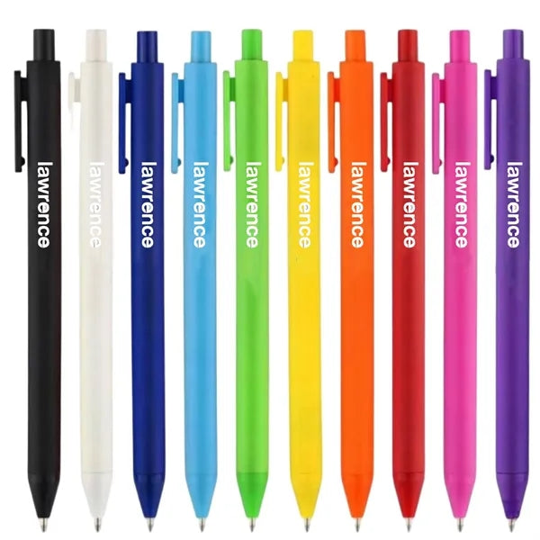 Logo Macaron Matte Click Ballpoint Pen