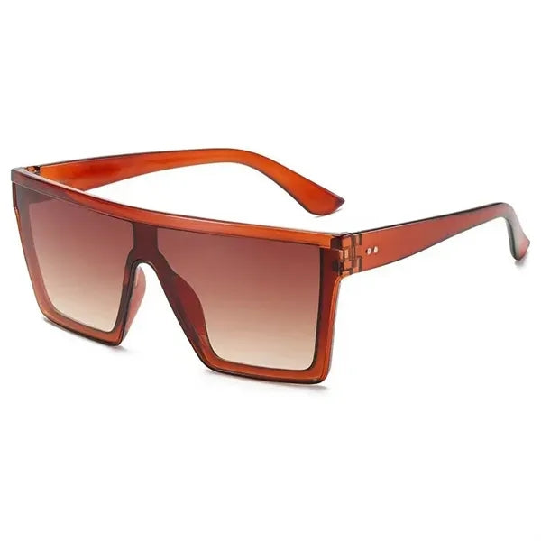 Logo Oversized Square Sunglasses