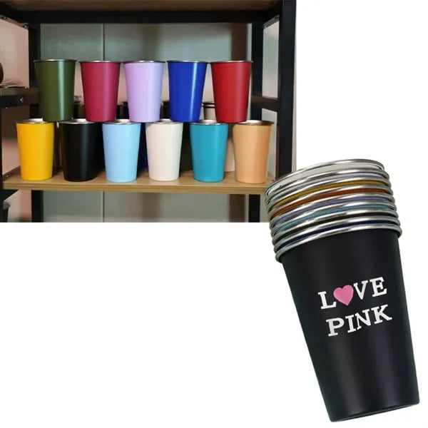 17 oz Stainless Steel Cups