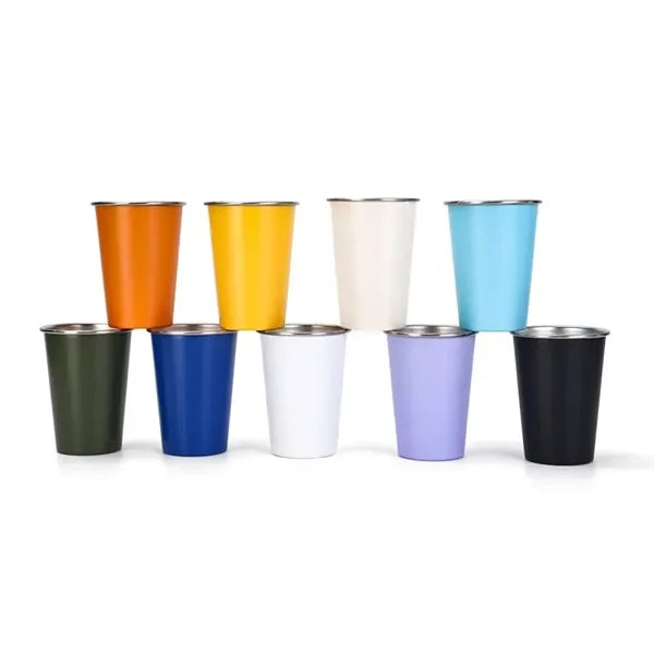 17 oz Stainless Steel Cups