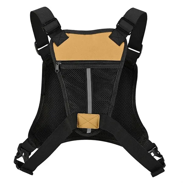 Running Vest Tactical Chest Bag For Gym Hiking Cycling