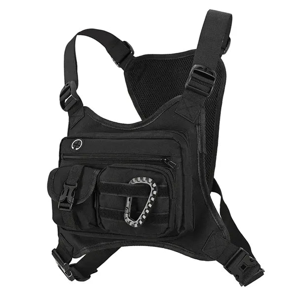 Running Vest Tactical Chest Bag For Gym Hiking Cycling