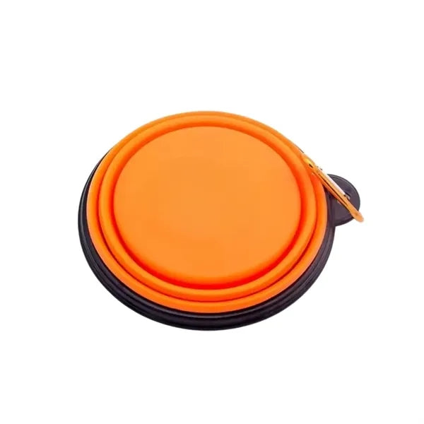 Portable Collapsible Pet Bowls with Carabiners