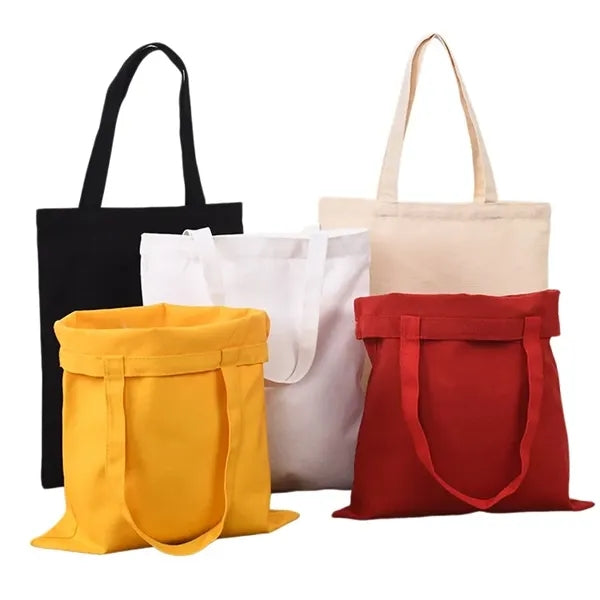 Printed Canvas Tote Bag