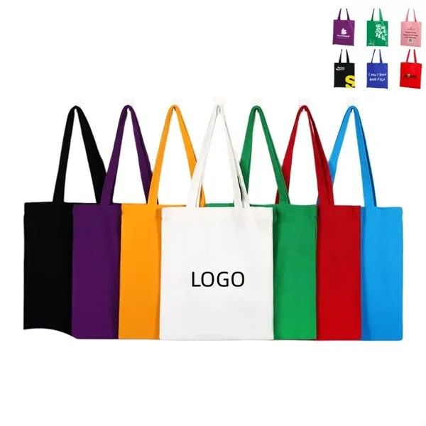 Printed Canvas Tote Bag