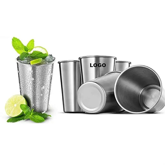 17 Oz Stainless Steel Pint Cups
