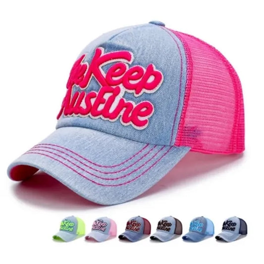 Denim Mesh Back Cap