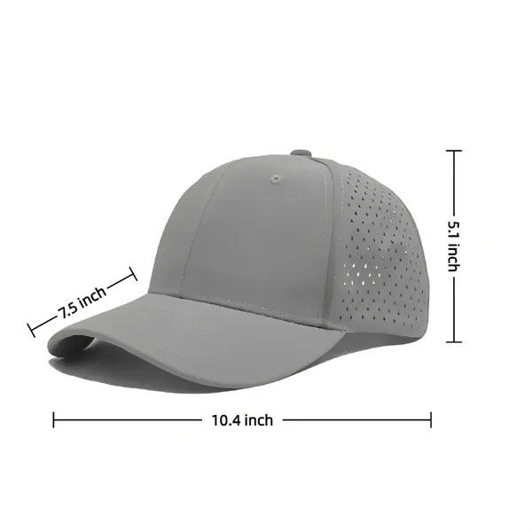Quick Dry Breathable Adjustable Baseball Cap