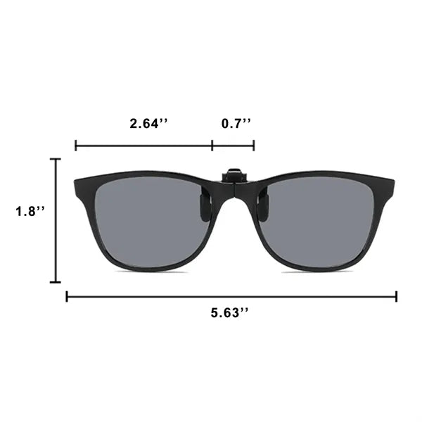 Polarized Clip On Sunglasses