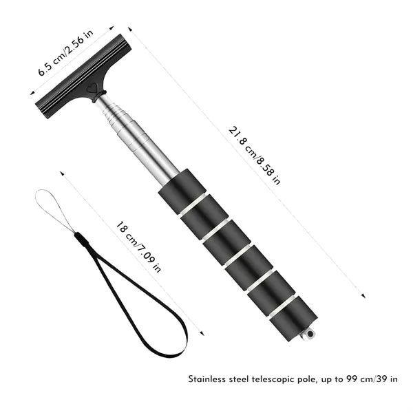 Retractable Mirror Squeegee