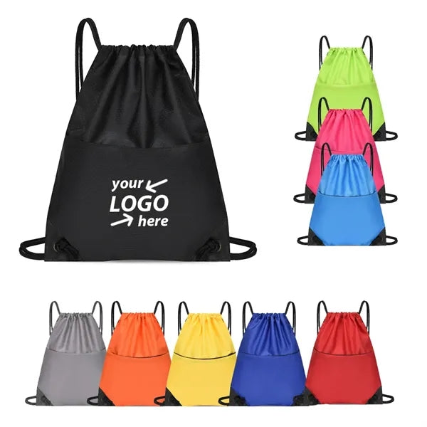 14.17" Gym Drawstring Backpack
