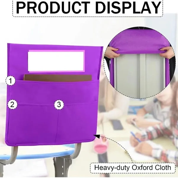 Heavy Duty Oxford ClothClassroom Chair Pockets