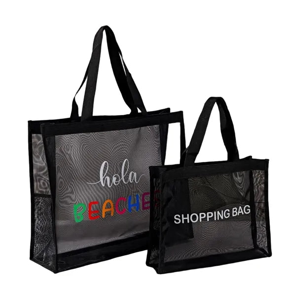 Bulk Custom Nylon Mesh Tote Bags