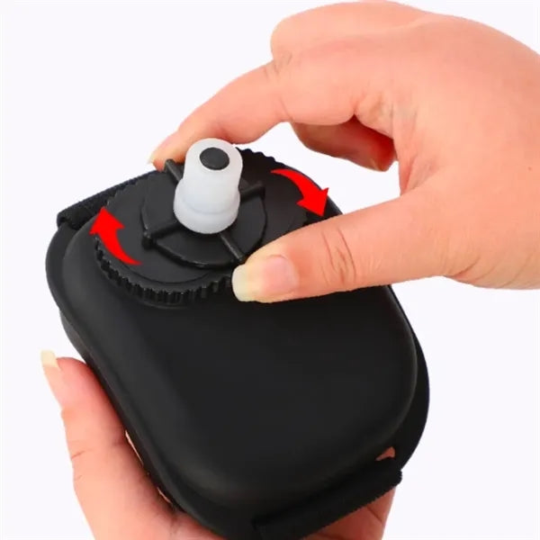 200ML Silicone Portable Wrist Sports Water Bottle