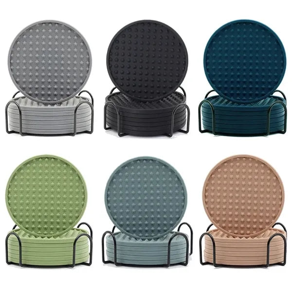 Six sets of silicone cup covers