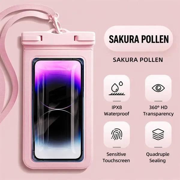 Waterproof phone pouch