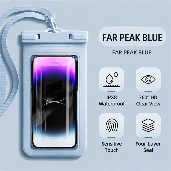 Waterproof phone pouch