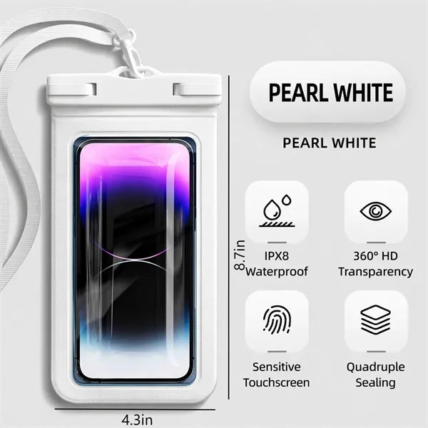 Waterproof phone pouch