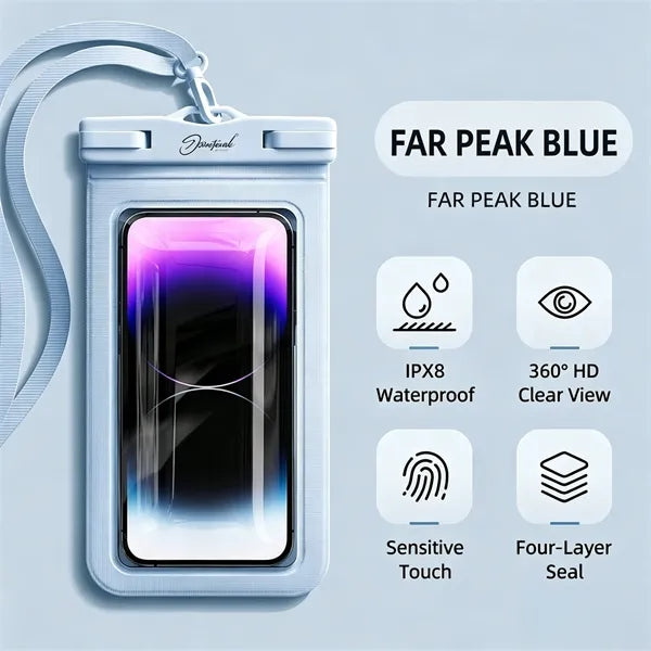 Waterproof phone pouch