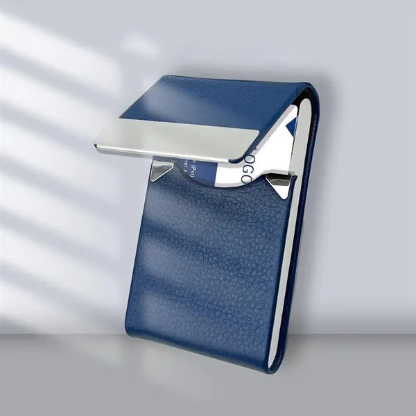 4-Piece PU Leather Notebook Pen Key Ring Business Gift Set