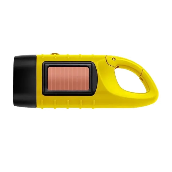 Solar Hand Flashlight Multi-Functional Camping Power Supply