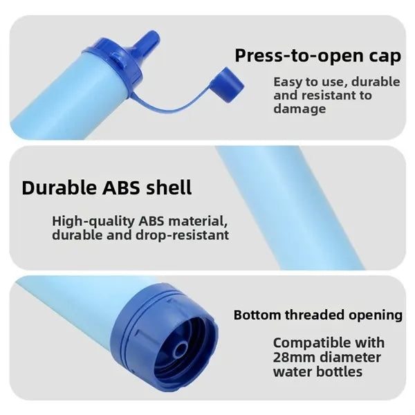 Camping Emergency Water Filter Straw