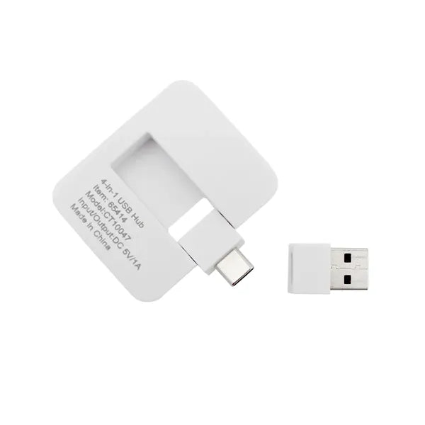 Recycled 4-in-1 USB Hub