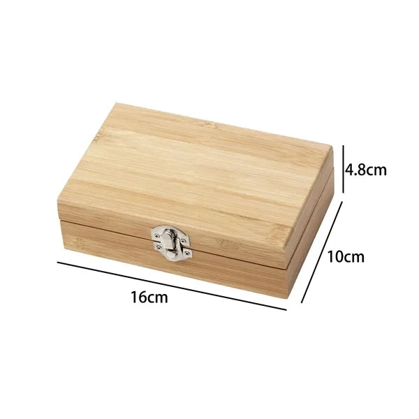 3-Piece Bamboo Wine Accessory Gift Set