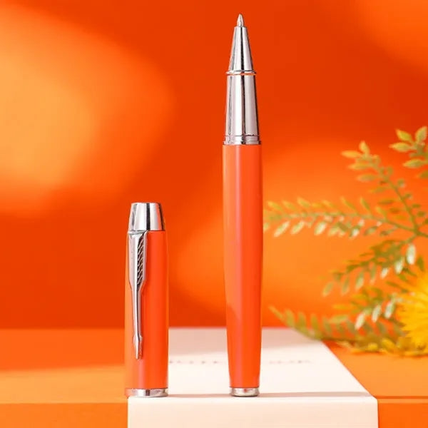 TwoTone A5 PU Leather Notebook & Metal Pen Business Gift Set